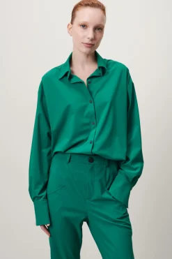 Jane Lushka blouse U723129 Groen Best