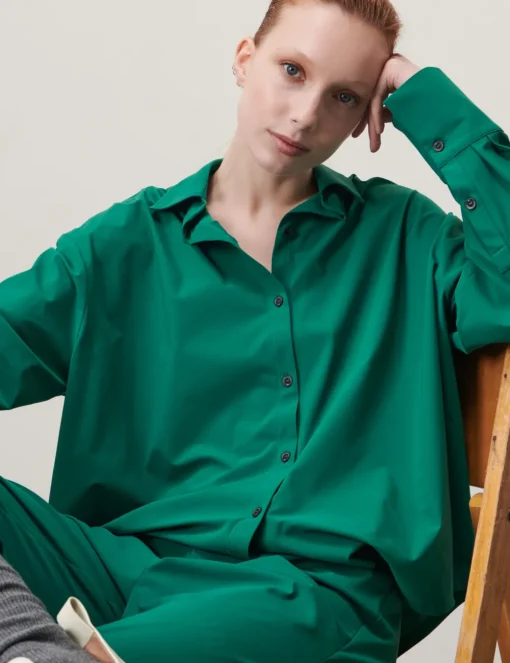 Jane Lushka blouse U723129 Groen Best