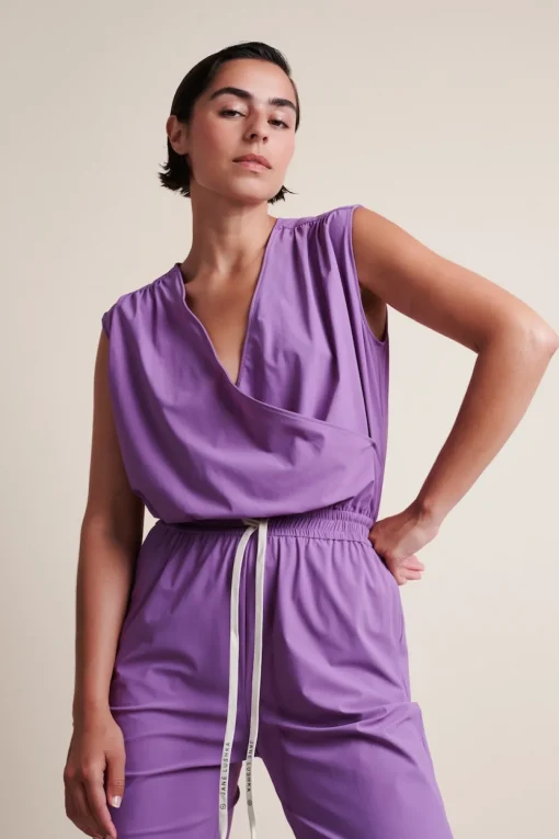 Jane Lushka jumpsuits U82322332 Paars Fashion