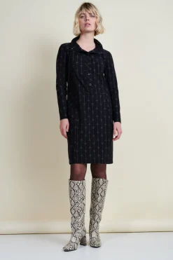 Jane Lushka jurk UJL92215097 Zwart Online