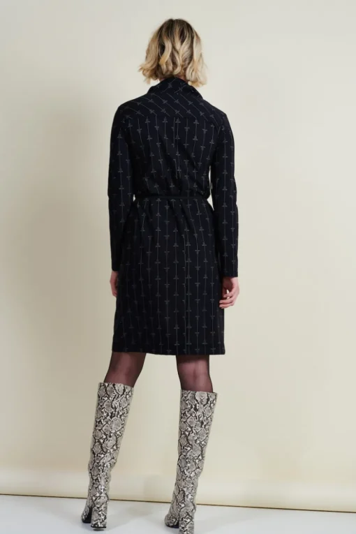 Jane Lushka jurk UJL92215097 Zwart Online