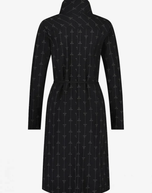 Jane Lushka jurk UJL92215097 Zwart Online