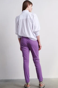 Jane Lushka pantalons U2232145 Paars Discount