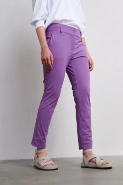 Jane Lushka pantalons U2232145 Paars Discount