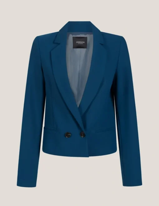 Juffrouw Jansen blazer BOWIE W24 Licht Blauw Sale