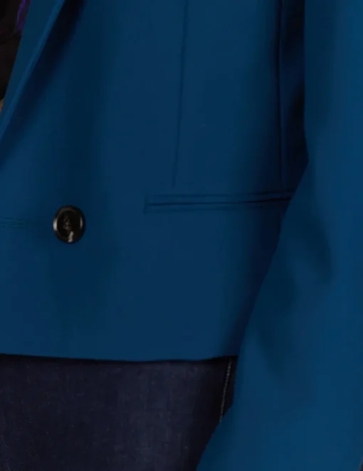 Juffrouw Jansen blazer BOWIE W24 Licht Blauw Sale