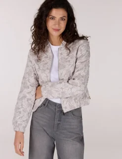 Juffrouw Jansen blazer JOSIEN SS25 Grijs Melange Fashion