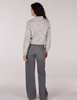 Juffrouw Jansen blazer JOSIEN SS25 Grijs Melange Fashion