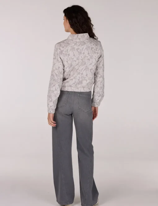 Juffrouw Jansen blazer JOSIEN SS25 Grijs Melange Fashion