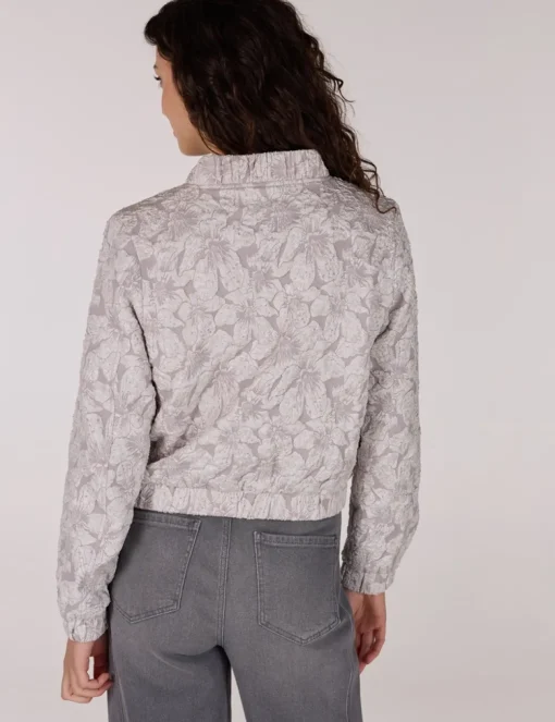 Juffrouw Jansen blazer JOSIEN SS25 Grijs Melange Fashion