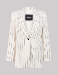 Juffrouw Jansen blazer RACHELLE SS25 Khaky beige Outlet