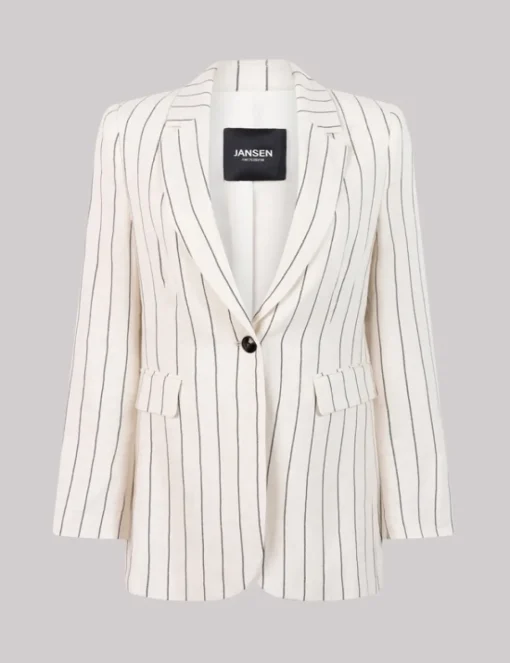 Juffrouw Jansen blazer RACHELLE SS25 Khaky beige Outlet