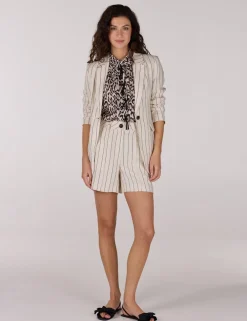 Juffrouw Jansen blazer RACHELLE SS25 Khaky beige Outlet