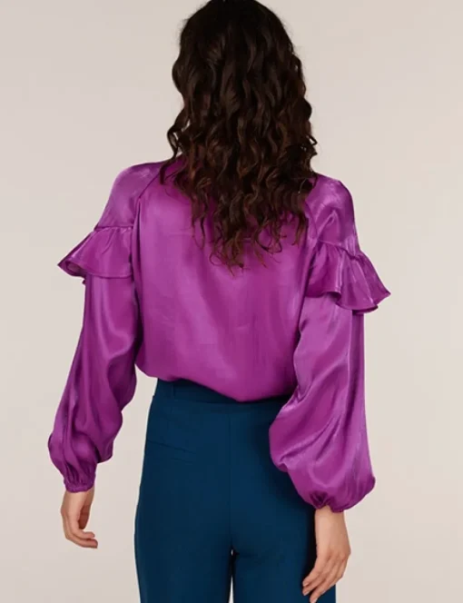 Juffrouw Jansen blouse BLISS W24 Bordeaux Sale