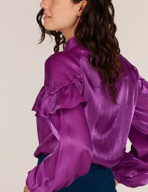 Juffrouw Jansen blouse BLISS W24 Bordeaux Sale