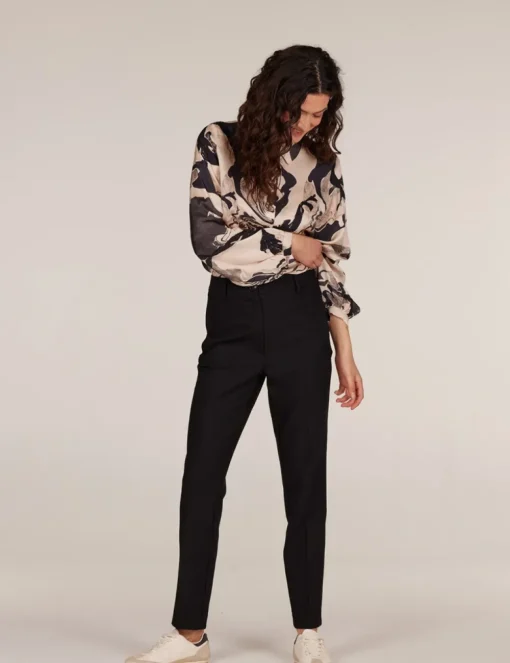 Juffrouw Jansen blouse CAROLA W24 Khaky beige Sale