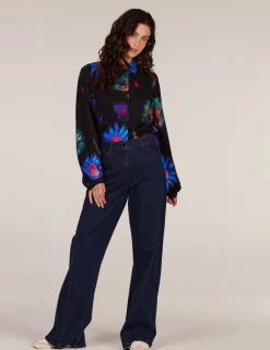 Juffrouw Jansen blouse DENISE W24 Multicolor Clearance