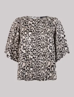 Juffrouw Jansen blouse RIXT SS25 Khaky beige Hot
