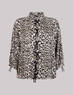 Juffrouw Jansen blouse ROBINE SS25 Khaky beige Fashion