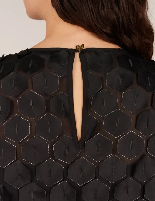 Juffrouw Jansen jurk PIA W24 Zwart Fashion