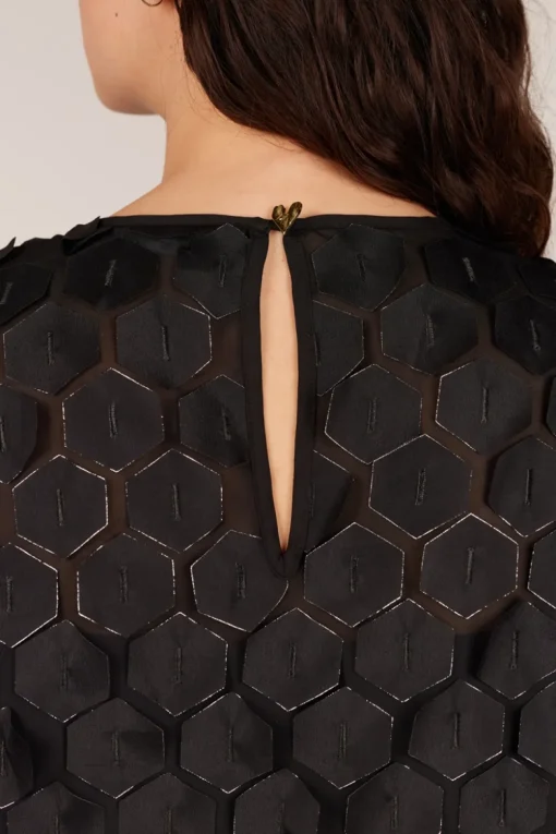 Juffrouw Jansen jurk PIA W24 Zwart Fashion