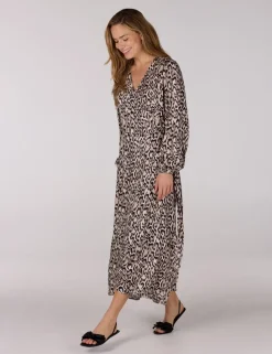 Juffrouw Jansen jurk REBECCA SS25 Khaky beige New