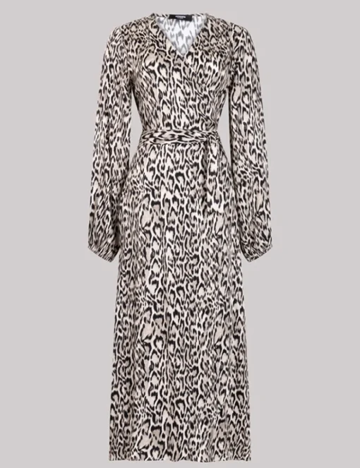 Juffrouw Jansen jurk REBECCA SS25 Khaky beige New