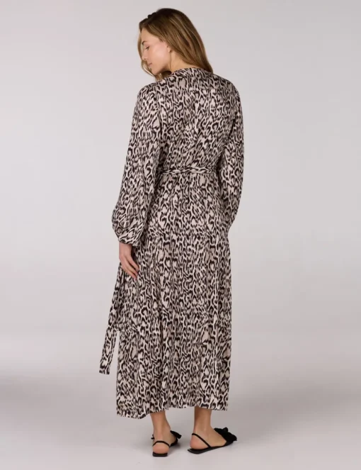 Juffrouw Jansen jurk REBECCA SS25 Khaky beige New