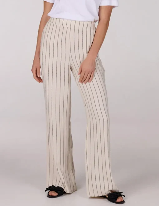 Juffrouw Jansen pantalons ROZEMARIJN SS25 Khaky beige New