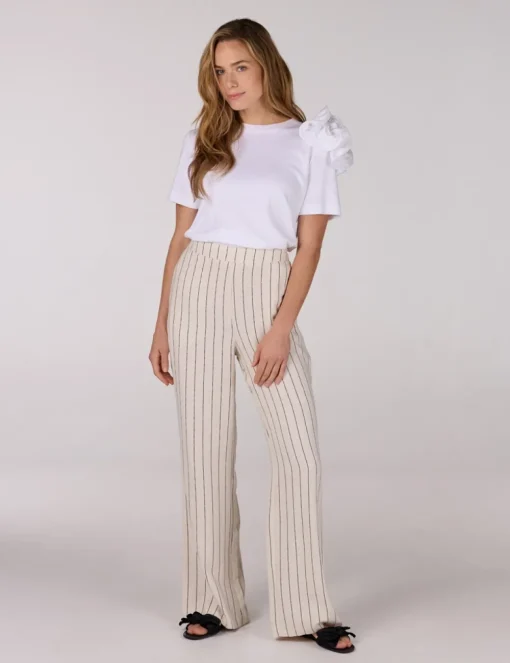 Juffrouw Jansen pantalons ROZEMARIJN SS25 Khaky beige New