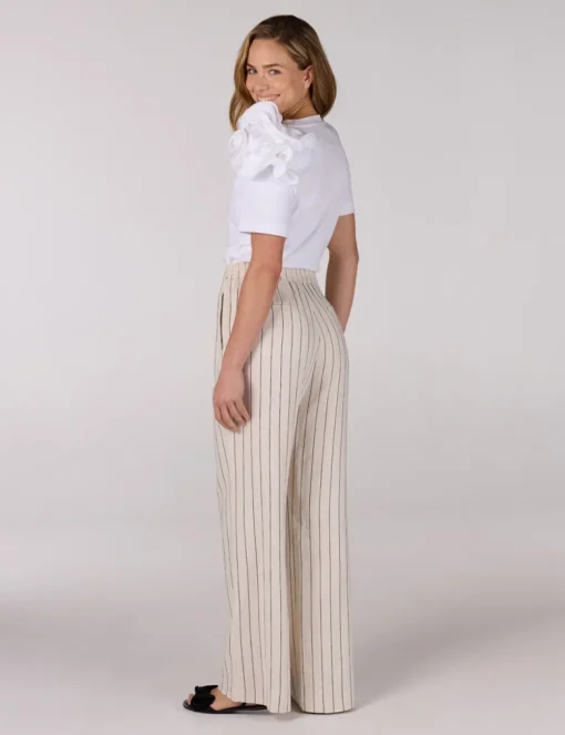 Juffrouw Jansen pantalons ROZEMARIJN SS25 Khaky beige New