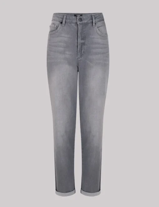 Juffrouw Jansen pantalons KATJA SS25 Grijs Melange Clearance