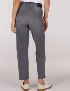 Juffrouw Jansen pantalons KATJA SS25 Grijs Melange Clearance
