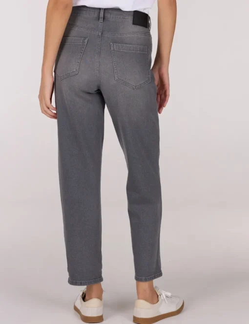 Juffrouw Jansen pantalons KATJA SS25 Grijs Melange Clearance