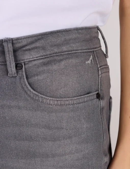 Juffrouw Jansen pantalons KATJA SS25 Grijs Melange Clearance