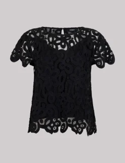 Juffrouw Jansen t-shirts LILOU SS25 Zwart Discount
