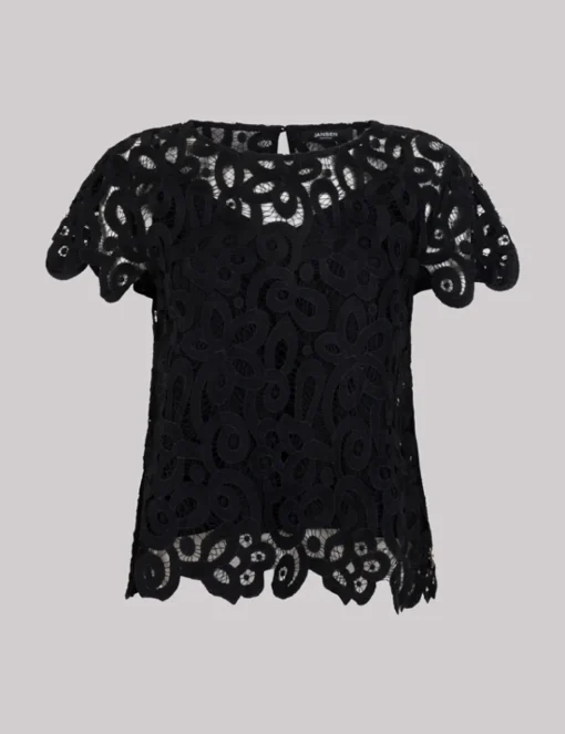 Juffrouw Jansen t-shirts LILOU SS25 Zwart Discount