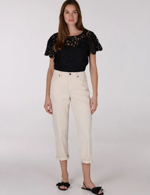 Juffrouw Jansen t-shirts LILOU SS25 Zwart Discount