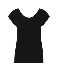 Juffrouw Jansen t-shirts NOS LINDS SS Zwart Outlet