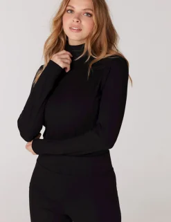 Juffrouw Jansen t-shirts NOS NINA Zwart Fashion