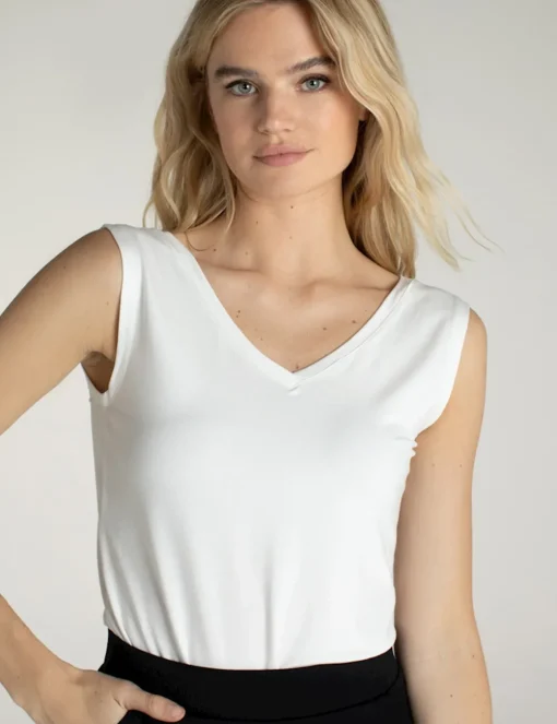 Juffrouw Jansen t-shirts NOS NANCE Wit Outlet