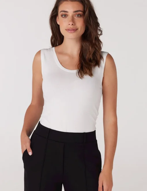 Juffrouw Jansen t-shirts NOS NANCE Wit Outlet