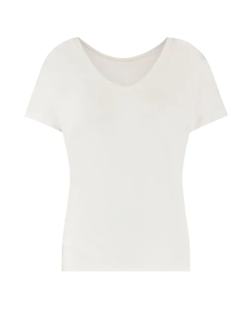 Juffrouw Jansen t-shirts NOS SOOF Wit Outlet