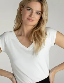 Juffrouw Jansen t-shirts NOS LINDS SS Wit Sale