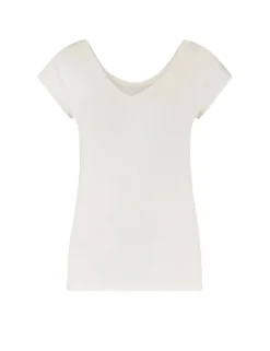 Juffrouw Jansen t-shirts NOS LINDS SS Wit Sale