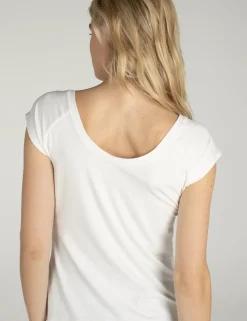 Juffrouw Jansen t-shirts NOS LINDS SS Wit Sale