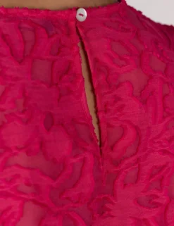 Juffrouw Jansen t-shirts NILOU SS25 Fuxia Hot