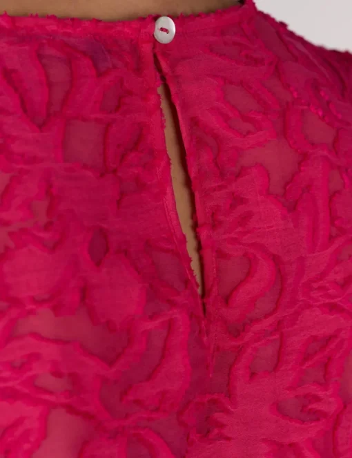 Juffrouw Jansen t-shirts NILOU SS25 Fuxia Hot