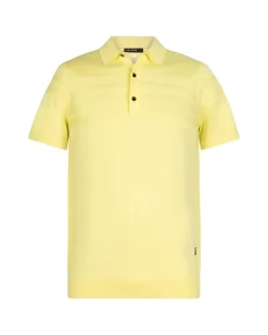 KOLL3KT polo's Slim Fit 6102 Licht Geel Outlet