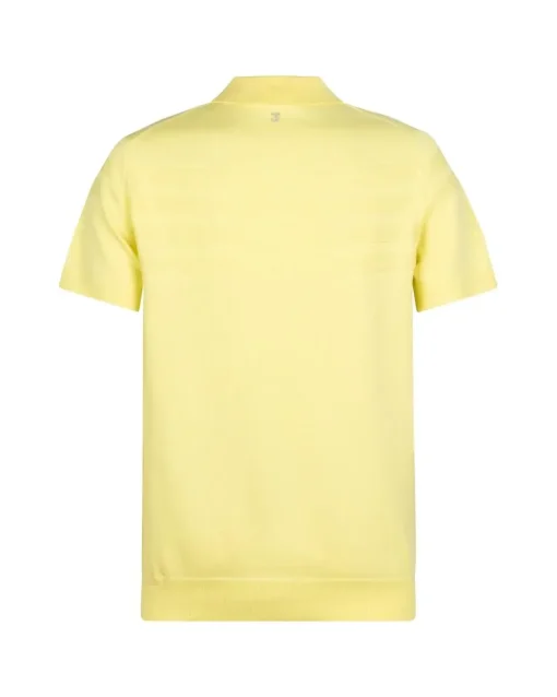 KOLL3KT polo's Slim Fit 6102 Licht Geel Outlet